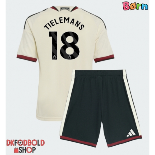 Manchester United Youri Tielemans #18 Tredje trøje Børn 2026-27 Kort ærmer (+ korte bukser)